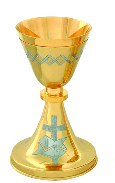 CALICE DOURADO TOTAL REF 711 20 CM