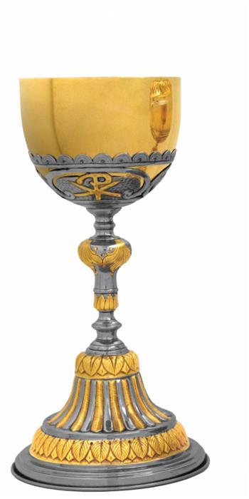CALICE  DOURADO REF 715/3 33 X 13 CM