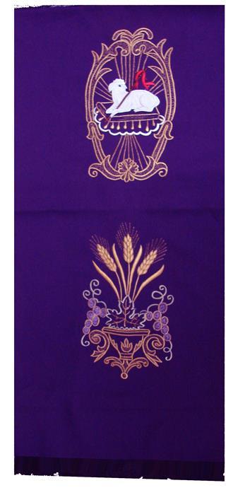 TOALHA MESA AMBAO ROXA 3.24 X 38 CM