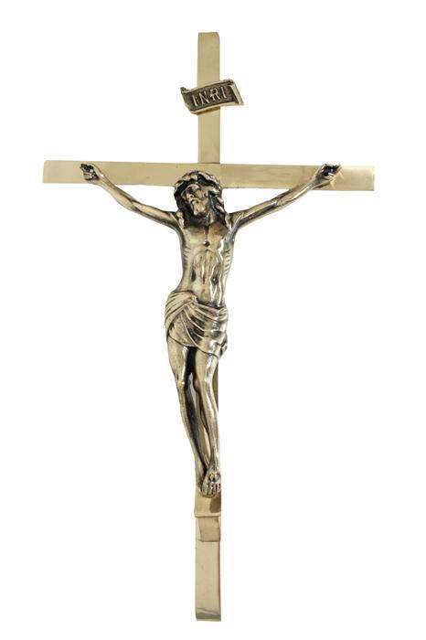 CRUCIFIXO GRANDE BRONZE REF 35 - 55 CM