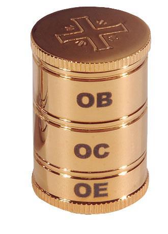 VASO SANTO OLEO  03 PARTES DOU TOT REF 23 2,5 X 3,8 CM