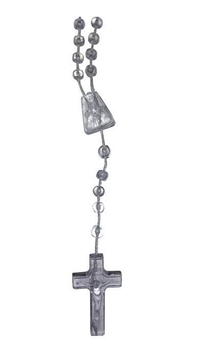 TERCO PLASTICO PEQ TRANSPARENTE 27 CM