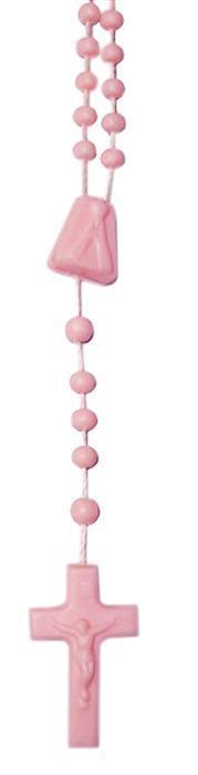 TERCO PLASTICO PEQ ROSA 27 CM