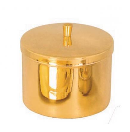 CAIXA PARA HOSTIA DOURADA MEDIA REF 7103 10 C M