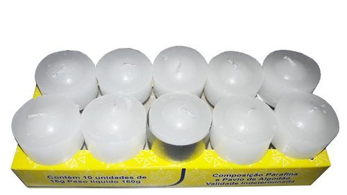 VELA VOTIVAS COM 10 2 CM