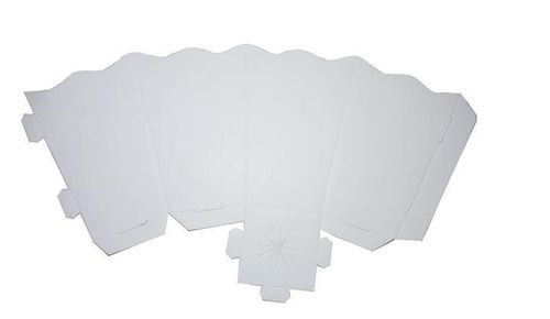 PROTETOR DE VELA EM BRANCO ACUCENA 7X4 CM