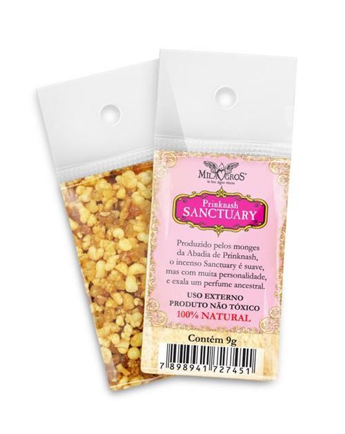 INCENSO SANCTUARY 9 GR RESINA - 9 X 4 CM - REF SAN09