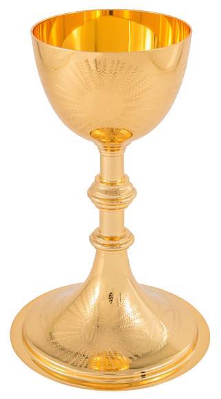 CALICE DOURADO TOTAL REF 1018 - 18.5 X 8.3 CM