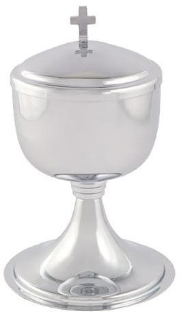 CIBORIO CROMO TOTAL REF 9019 - 18,7 X 9,6 CM