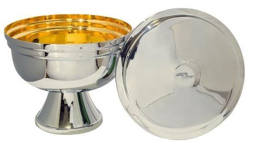 CIBORIO GRANDE DOURADO INTERNO REF 13020 - 18,2 X 16,7 CM