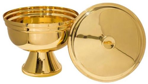 CIBORIO GRANDE DOURADO TOTAL REF 13020 - 18,2 X 16,7 CM