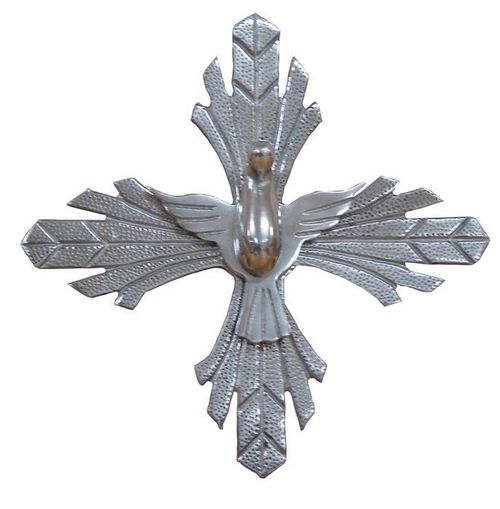 DIVINO ESP SANTO  ALUMINIO REF 166 33 X 33 CM