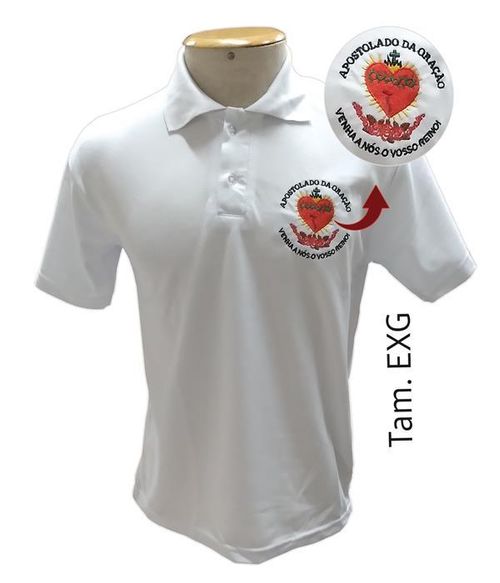 CAMISA APOSTOLADO DA ORACAO POLO EXG