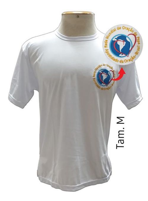 CAMISETA APOSTOLADO DA ORACAO GOLA SIMPLES NOVA M