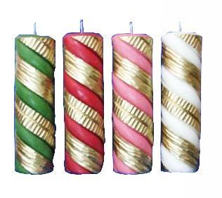 KIT ADVENTO 4 CORES COM ROSA REF AD12 22 X 07 CM