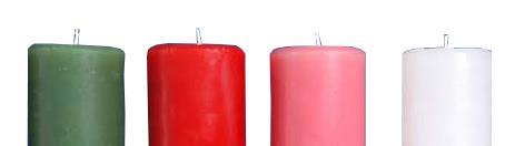KIT ADVENTO 4 CORES LIT COM ROSA REF AD36 10X7CM