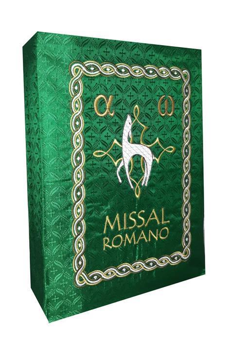 CAPA NOVO MISSAL ROMANO DA CNBB COR VERDE CG 2059