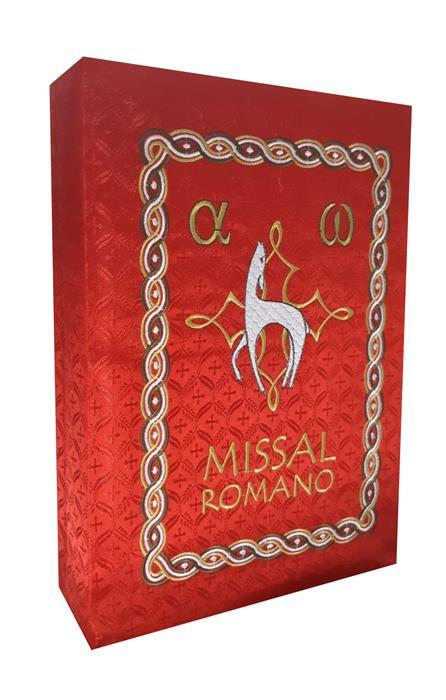 CAPA NOVO MISSAL ROMANO DA CNBB COR VERMELHA CG 2059