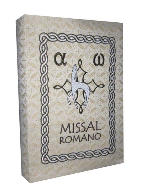 CAPA NOVO MISSAL ROMANO DA CNBB COR DOURADA BROC CG 2059
