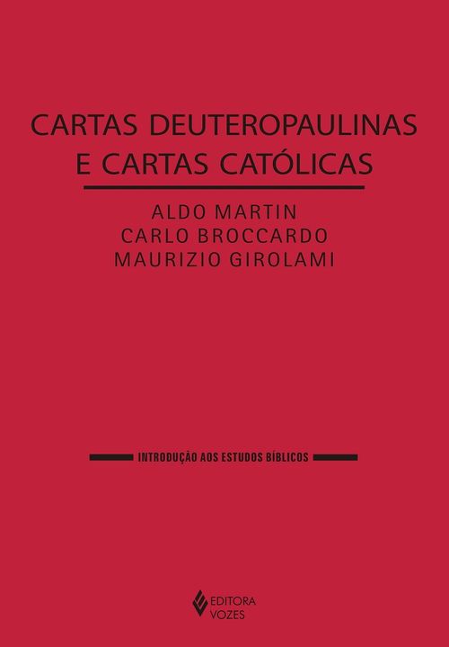 Cartas deuteropaulinas e cartas católicas