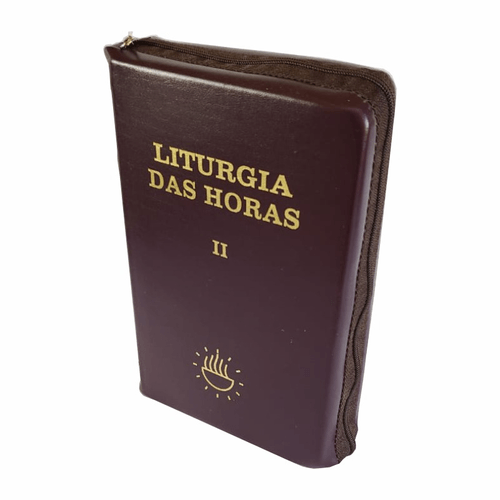 Liturgia das horas Vol. II - zíper