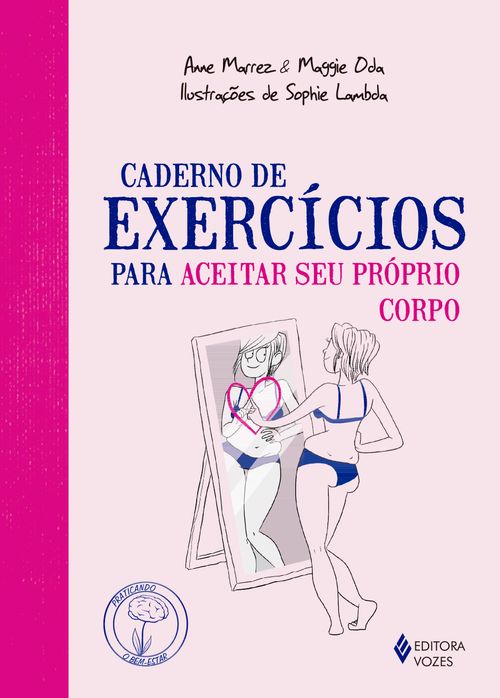 Caderno de exercícios para aceitar seu próprio corpo