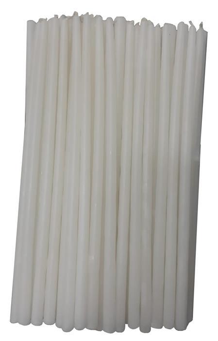 VELA PALITO BRANCA PCT COM 50 GR 25 X 01 CM
