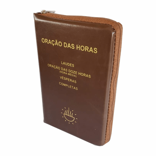 Oração das horas com zíper